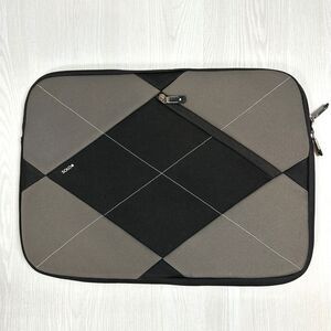 Solo Case Sleeve Padded Black Gray 17" Protected Laptop Carrying Case Pockets